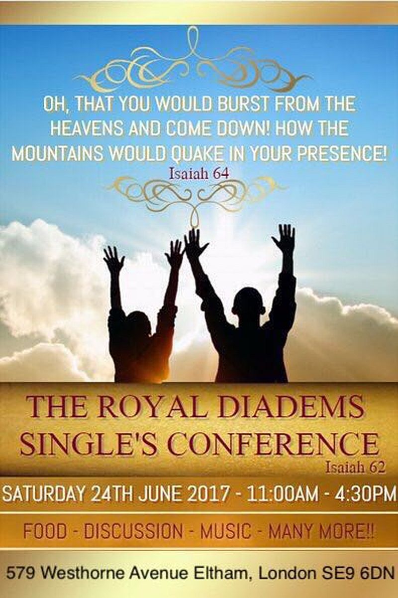 Royal Diadems Singles Conference at Real Life Centre Real Life Church