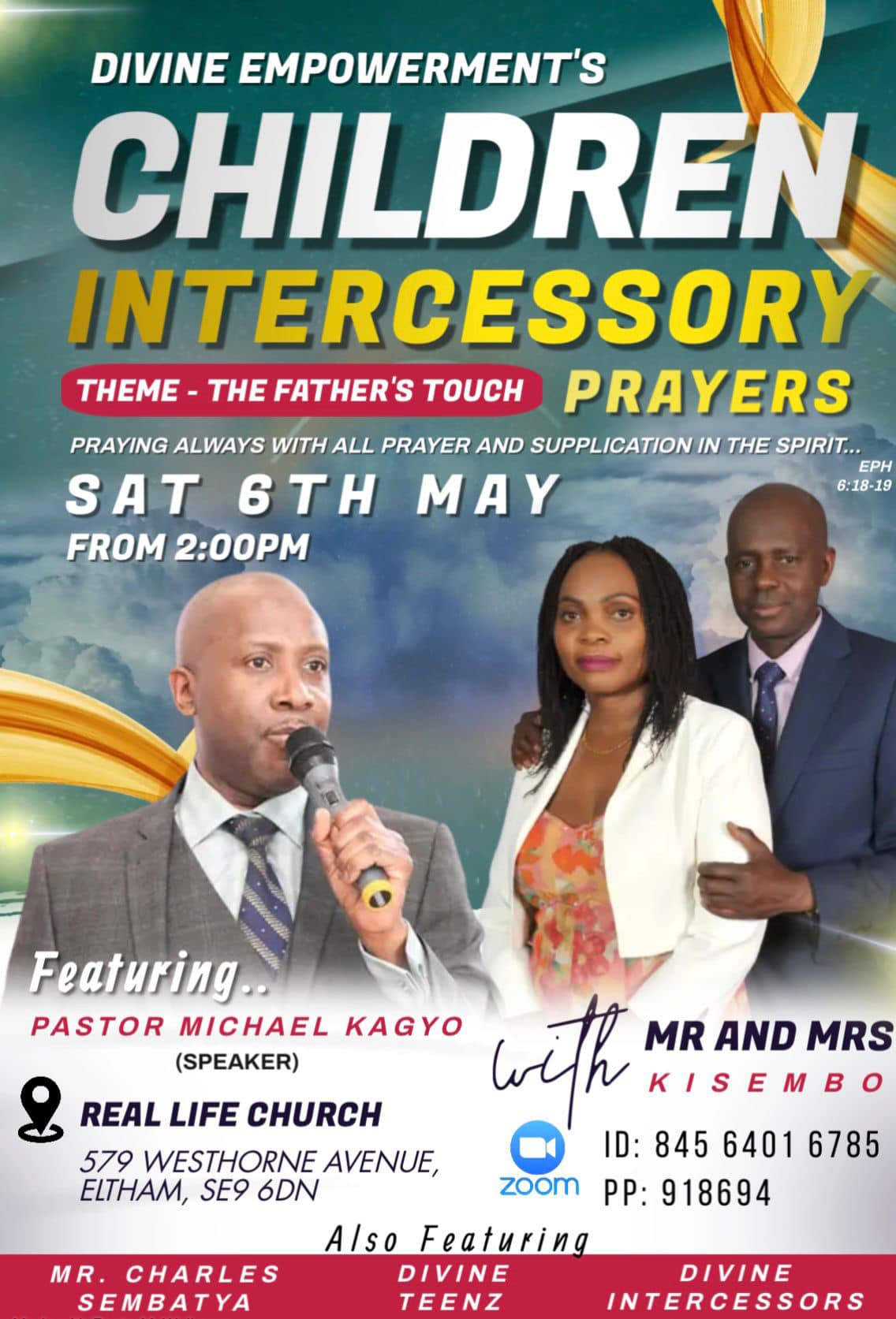 Divine Empowerment Children Intercessory Prayers 06 May 2023