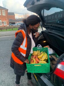 RLM Food Bank Volunteer delivering food during covid lockdown-1