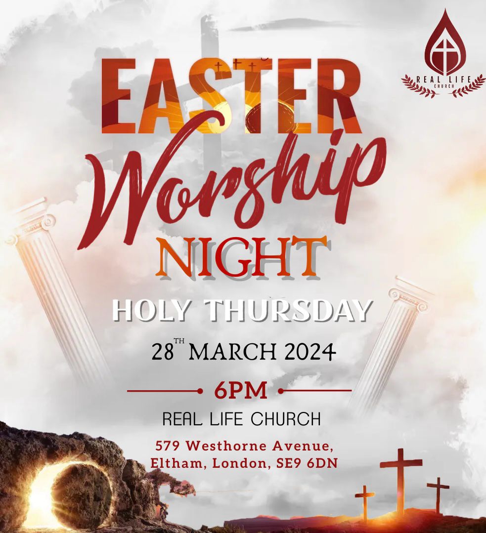 EASTER WORSHIP NIGHT – Thursday 28 March 2024