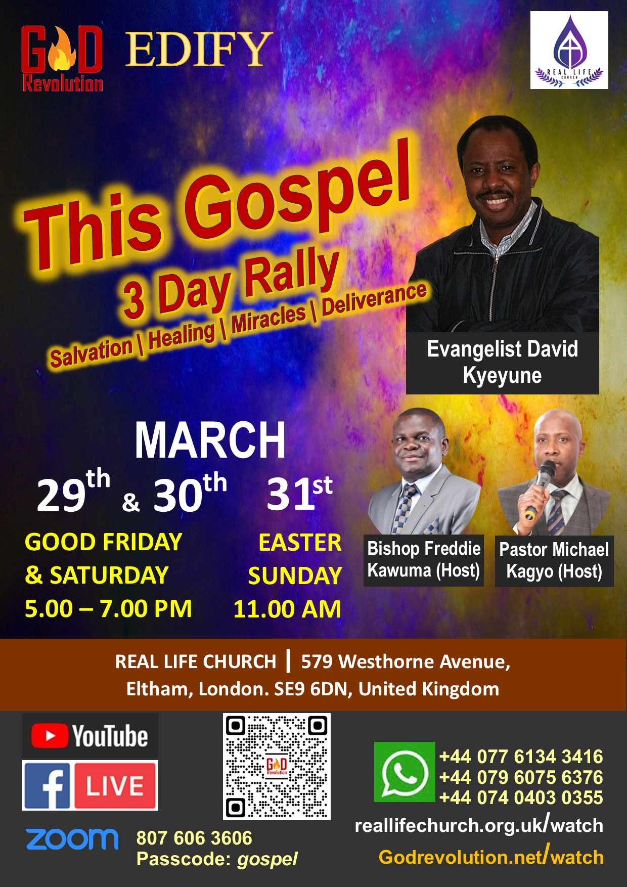 THIS GOSPEL – 3 Day Rally – Easter 2024